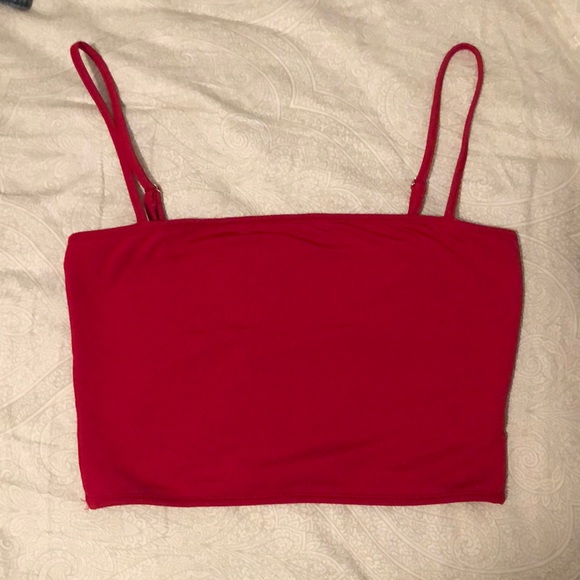Red Crop Top - Picture 1 of 1